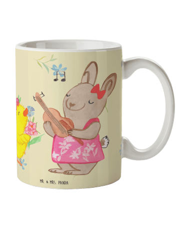Mr. & Mrs. Panda Kindertasse Ostern Frühlingsgefühle ohne Spruch in Blumig