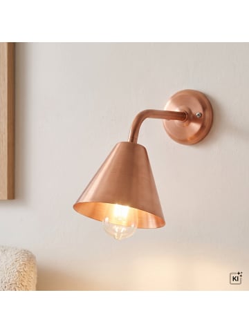 Licht-Erlebnisse Wandlampe (B)16 x (H)26 cm in Kupfer