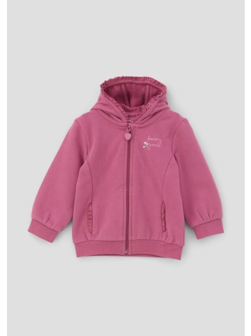 s.Oliver Sweatshirt Jacke in 4592_pink