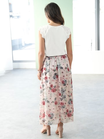 Sieh an! Rock in rosé-bedruckt