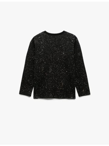 KOTON TSHIRT LS in Schwarz