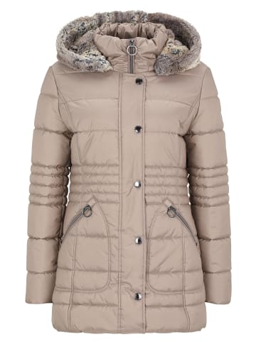 Betty Barclay Outdoorjacke mit abnehmbarer Kapuze in Beige