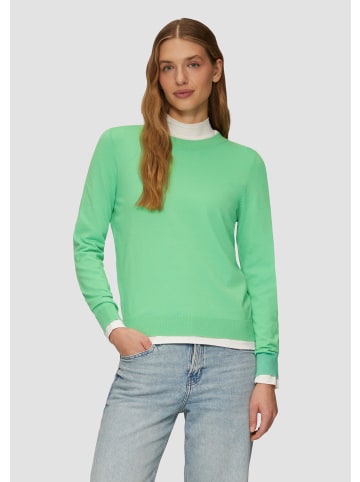 s.Oliver Strickpullover langarm in Grün