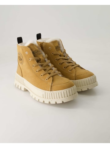 Palladium Schnürstiefeletten in Beige