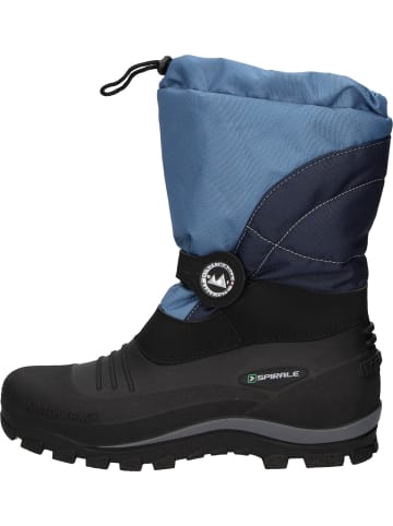 Spirale Kinder-Winterstiefel Sascha gefüttert in blau