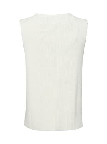 Marie Lund Weste in ecru - 0001