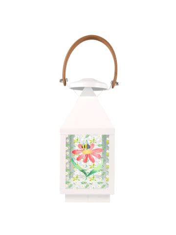 Mr. & Mrs. Panda Laterne Hummel Blume ohne Spruch in Transparent