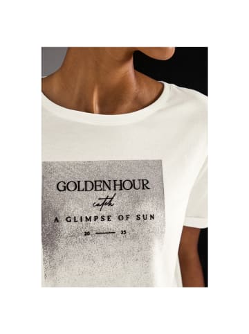 Street One T-Shirt in off white