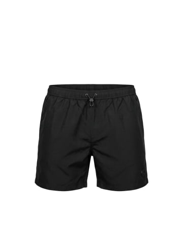 Trussardi Beachwear Schwarz Polyester Herren Bade Kurz
