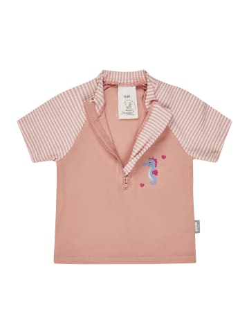 Sterntaler Badeshirt kurzarm Seepferdchen in zartrosa