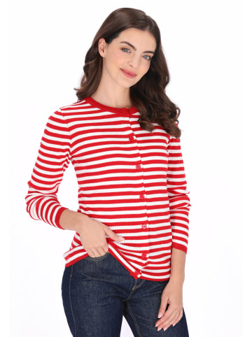 usha BLUE LABEL Women Cardigan in red white