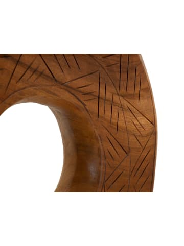 Mauro Ferretti Braune Holzskulptur 35x10x58 cm