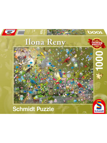 Schmidt Spiele Im Dschungel der Papageien. 1.000 Teile | Erwachsenenpuzzle Ilona Reny