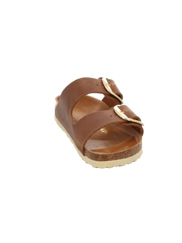 Birkenstock Pantoletten Arizona in Cognac