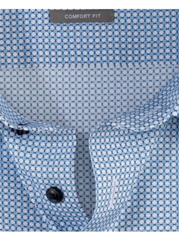 OLYMP  Langarm Business Hemd für Herren in blau