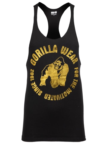 Gorilla Wear Melrose Stringer - Schwarz/Gold