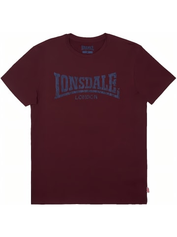 Lonsdale T-Shirt "Logo Kai" in Rot
