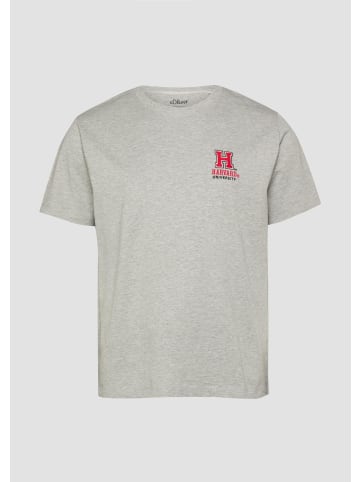 s.Oliver T-Shirt in 94D4_grau meliert