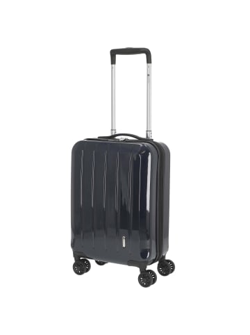 Check.In London 2.0 - 4-Rollen-Trolley 50 cm (orange) in carbon blau