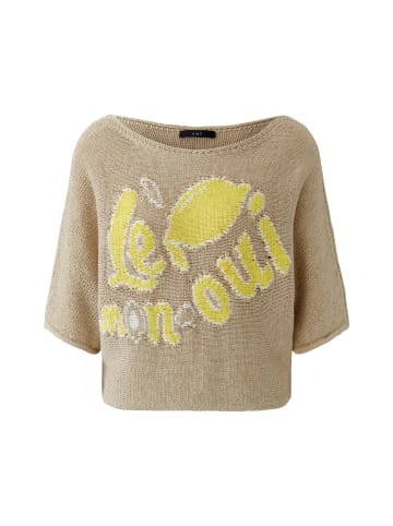 Oui Pullover in lt camel yellow
