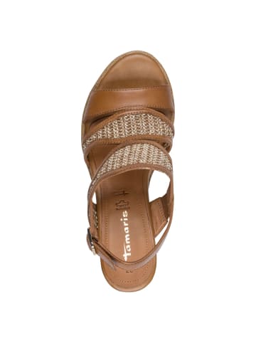 Tamaris Sandalette in cognac