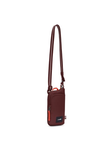 Pacsafe GO anti-theft Tech Mini Bag Umhängetasche RFID 12 cm in garnet red