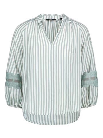 Zero Schlupfbluse mit Streifen in Cream/Blue