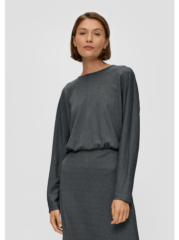 s.Oliver BLACK LABEL Kleid lang in Grau