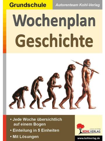 Kohl Verlag Wochenplan Geschichte | Systematisch und nachhaltig Wissen erfahren in der...