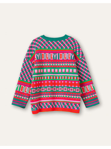 Oilily Klock-Pullover in Grün