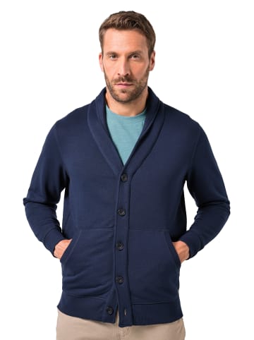 JP1880 Sweatjacke in navy blau
