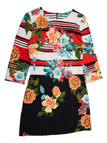 TOOCHE Kleid "Flowerpower" in rot