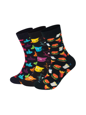 Happy Socks Socken Hamburger-Dog-Thumbs up in multi_coloured