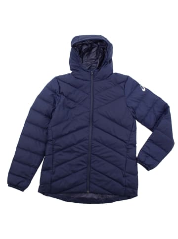asics Daunenjacke Down Hooded Jacket in Blau