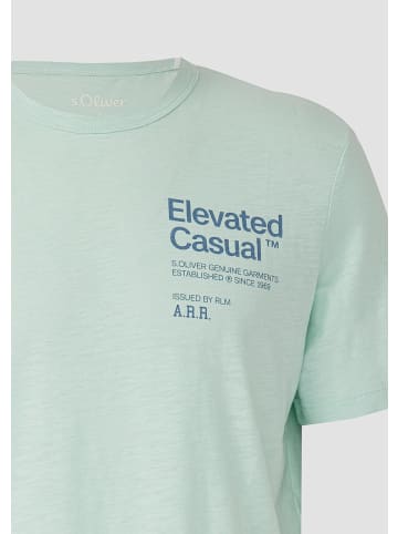 s.Oliver T-Shirt in 61D2_helles türkis