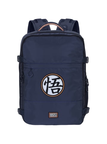 Dragon Ball Rucksack Kanji in blau