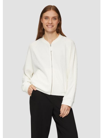 s.Oliver Sweatshirt Jacke in 0210_creme