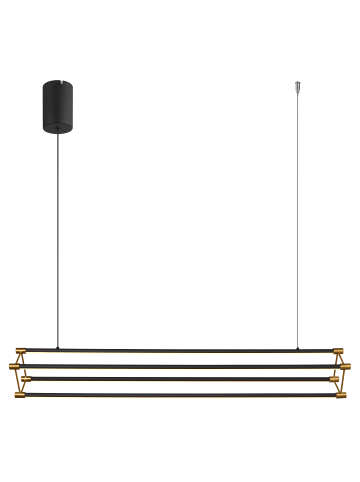 Globo lighting Hängeleuchte "KAYSON" in black