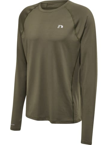 Newline T-Shirt "Nwlcolumbus L/S Men" in Grün