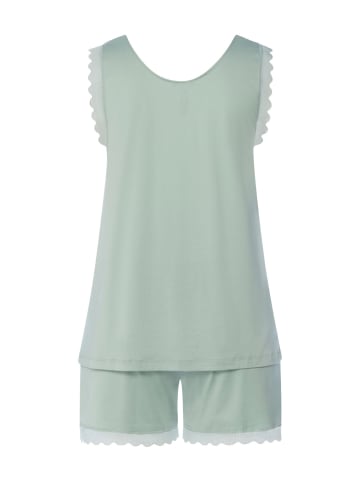 Hanro Shorty Inaya in dark seafoam