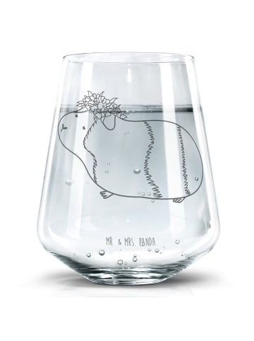 Mr. & Mrs. Panda Trinkglas Meerschweinchen Weisheit ohne Spruch in Transparent
