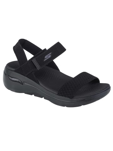 Skechers Skechers Go Walk Arch Fit Sandal - Polished in Schwarz