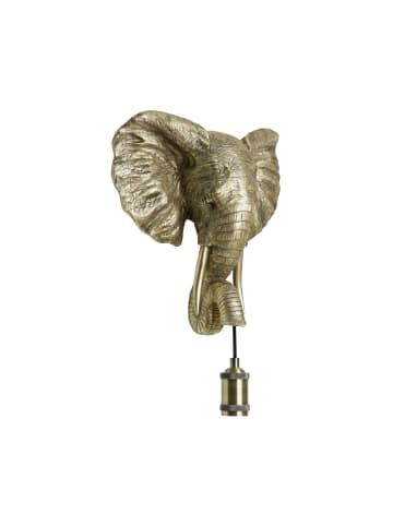 Light & Living Wandlampe Elephant - Gold - 35x13x36cm