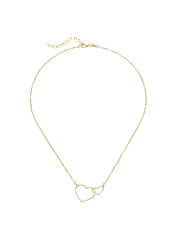 Smart Jewel Collier Mit Herzen in Gold