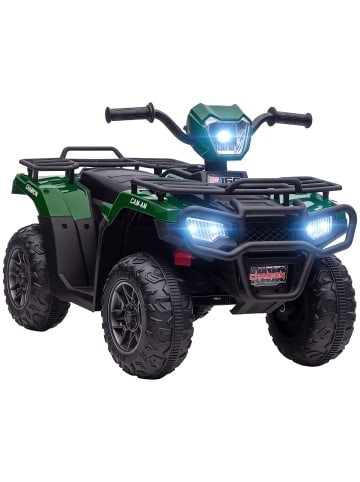 HOMCOM 12V Kinderquad Kinder 3-5 Jahre Grün