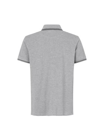 IDENTITY Polo Shirt stretch in Grau meliert