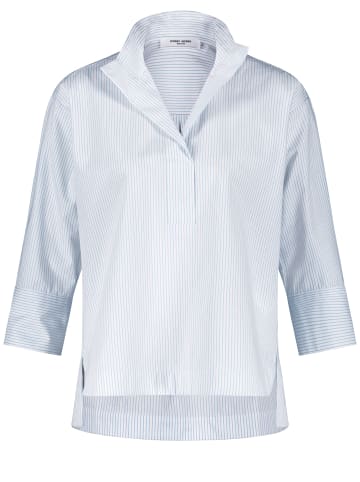 Gerry Weber Bluse 3/4 Arm in Aqua/Offwhite Stripes