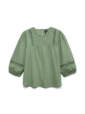 Vero Moda Bluse in Hedge Green