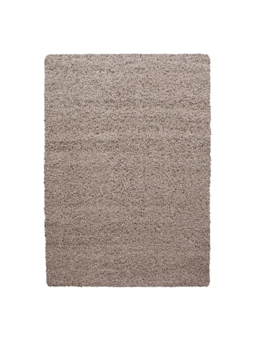 Hochflor Teppich Lux in Beige