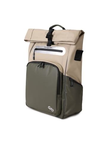 Hedgren Commute Bike Hub Fahrradrucksack 59 cm in beige-olive